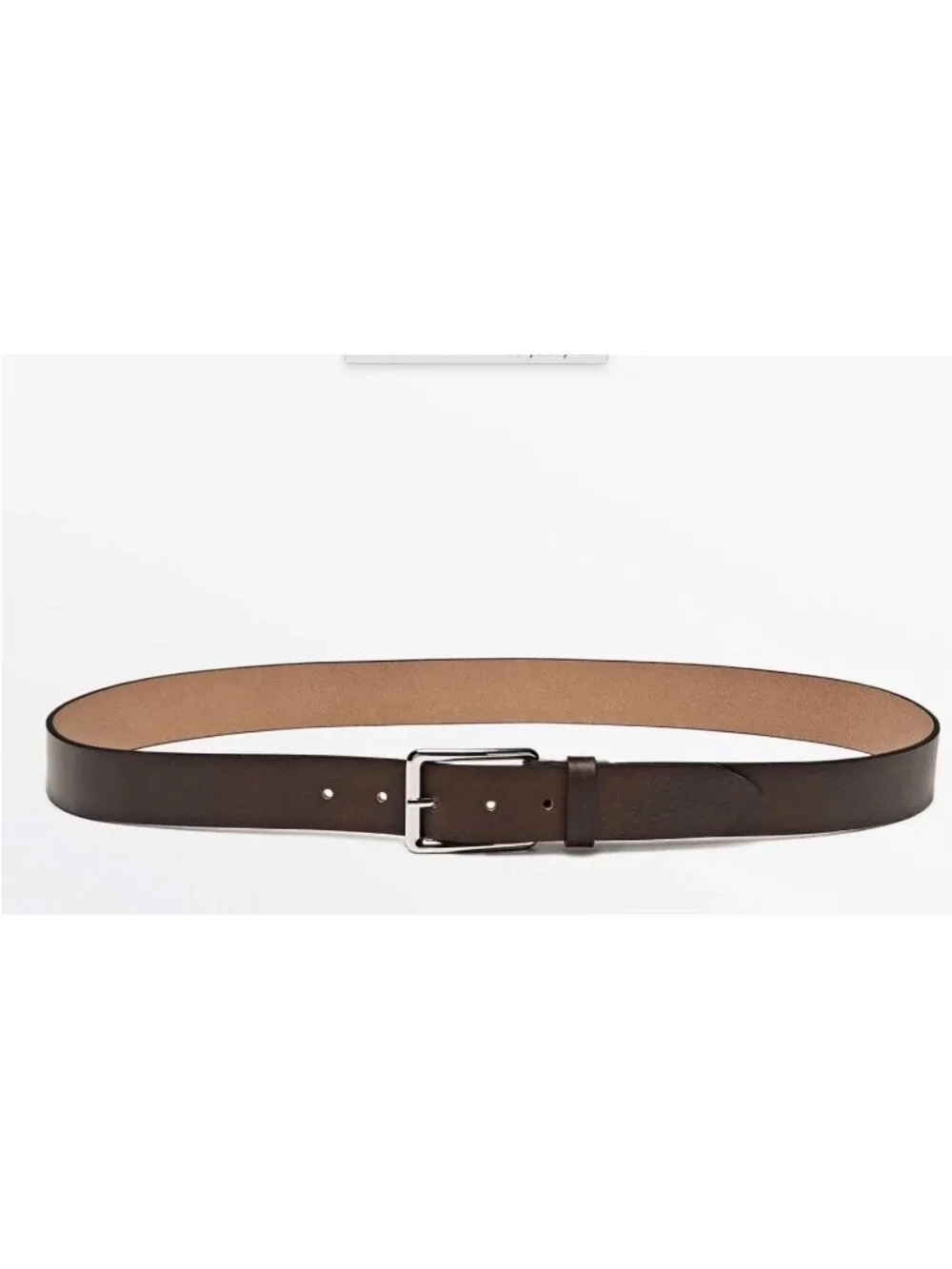 Massimo Dutti Brown Leather Belt US 40 EU 100 Mens NWT 1051/503/700
